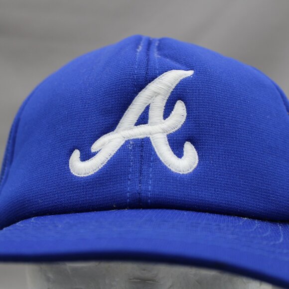 Atlanta Braves Hat (VTG) - 1980s Trucker Classic by Ted Fletcher -Adult Snapback - Picture 2 of 8